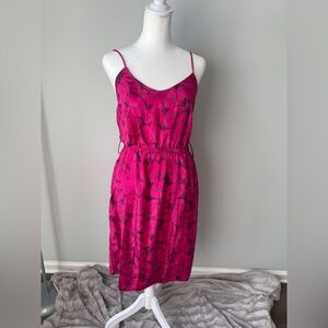 Doucette Duvall Pink 100% Silk Dress — Size 4 — Originally $286